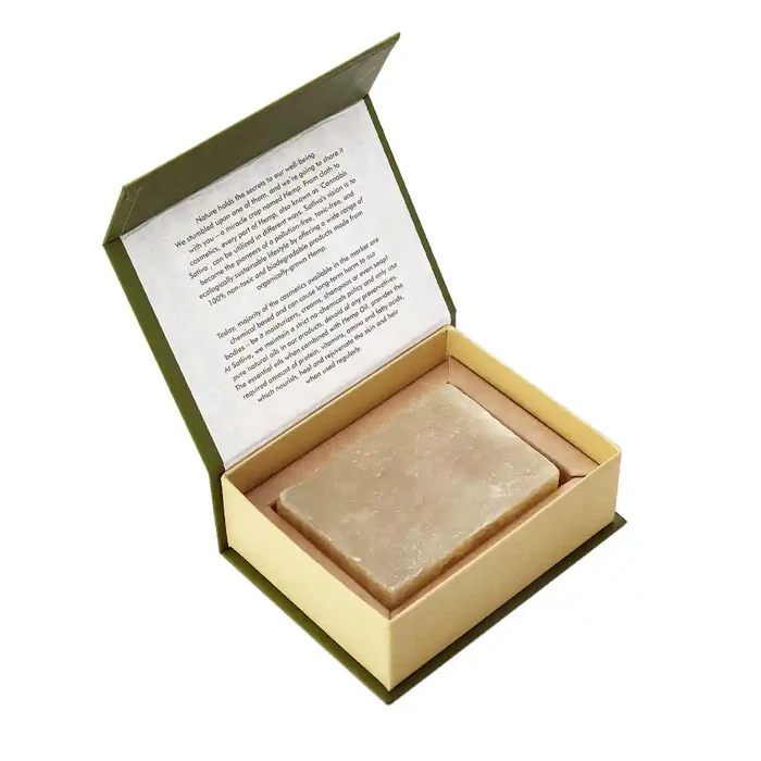 Satliva Hemp with Moringa Body Soap Bar - Image 3