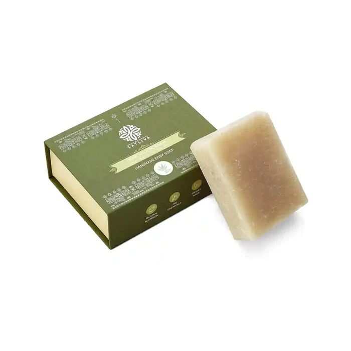 Satliva Hemp with Moringa Body Soap Bar - Image 2