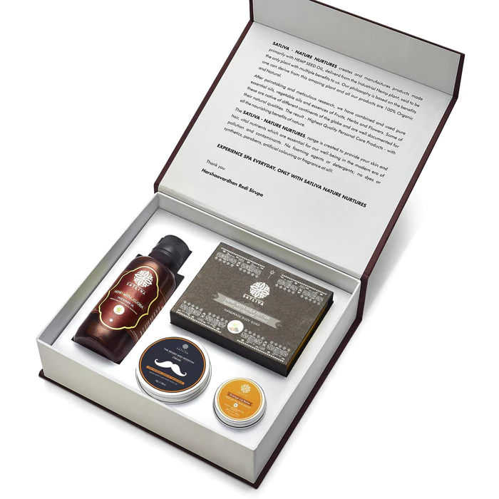 Satliva Men's Grooming Essentials Combo (with Hemp) - Image 2